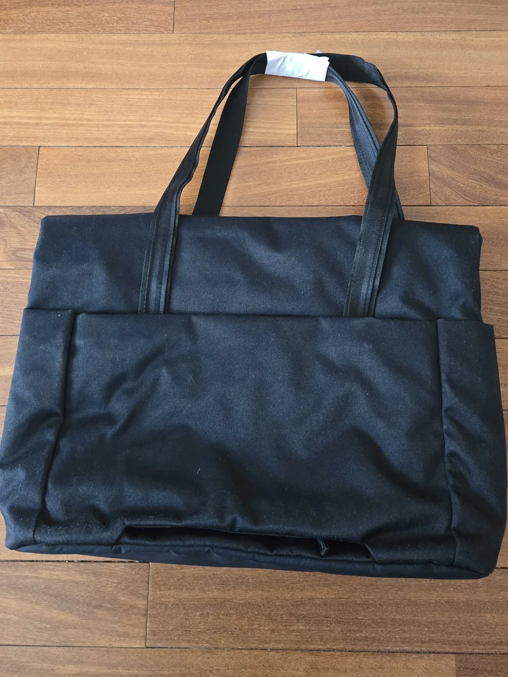 Black Tote/ Diaper Bag by WAYB - Durable Everyday Carry